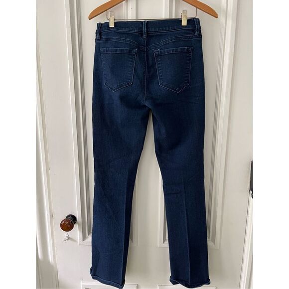Loft modern sexy bootcut dark wash jeans 28/6 - Picture 2 of 5